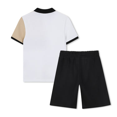 BOSS Set de Playera y short para niño y adolescente, multicolor